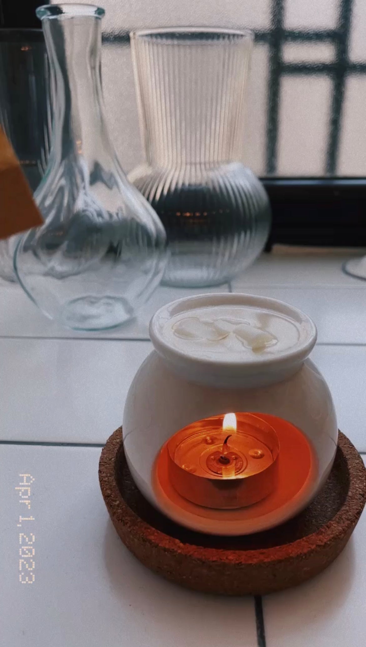 Mini wax warmer